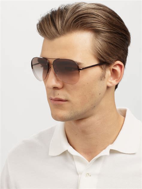 brown prada sunglasses men